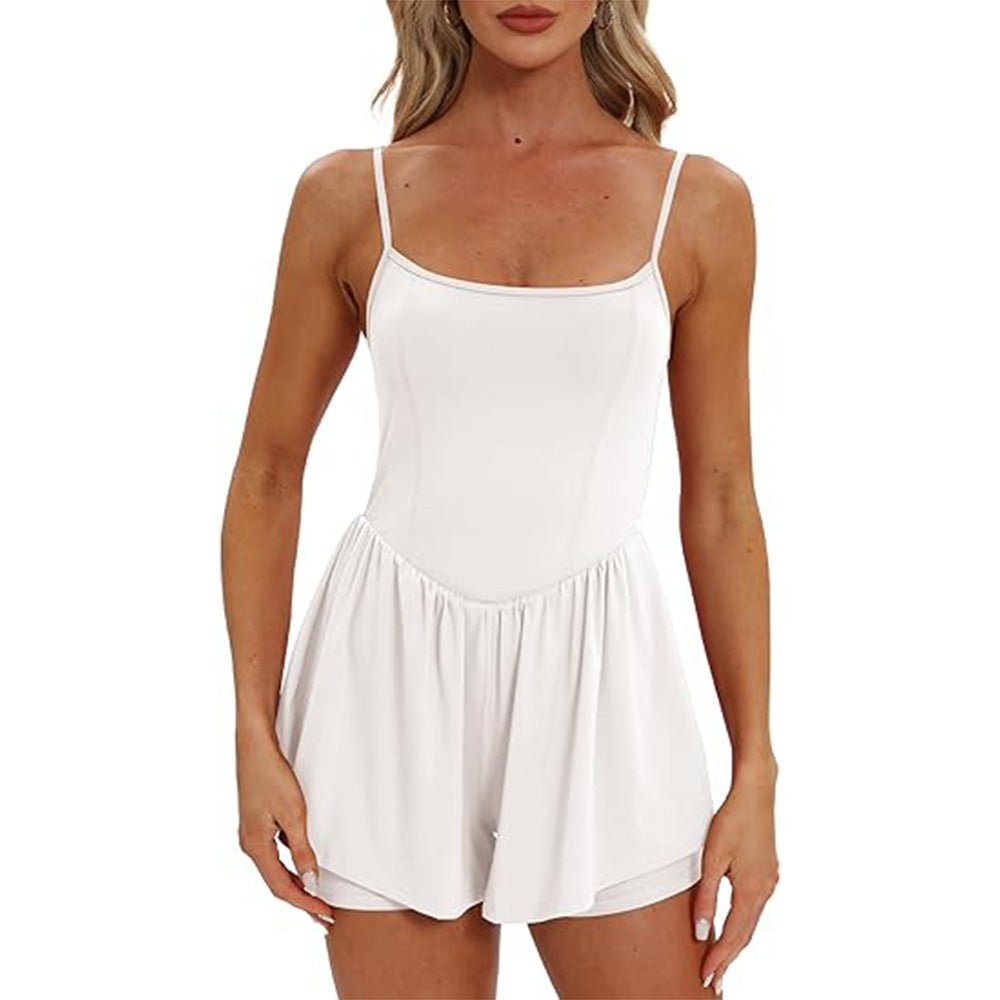 🌴Summer Breeze Essential! Double-Lined Short Romper✨ Adjustable Spaghetti Strap💃 No-Slip Sleeveless Jumpsuit | TikTok’s Hotlist 🌴Summer Breeze Essential! Double-Lined Short Romper✨ Adjustable Spaghetti Strap💃 No-Slip Sleeveless Jumpsuit | TikTok’s Hotlist